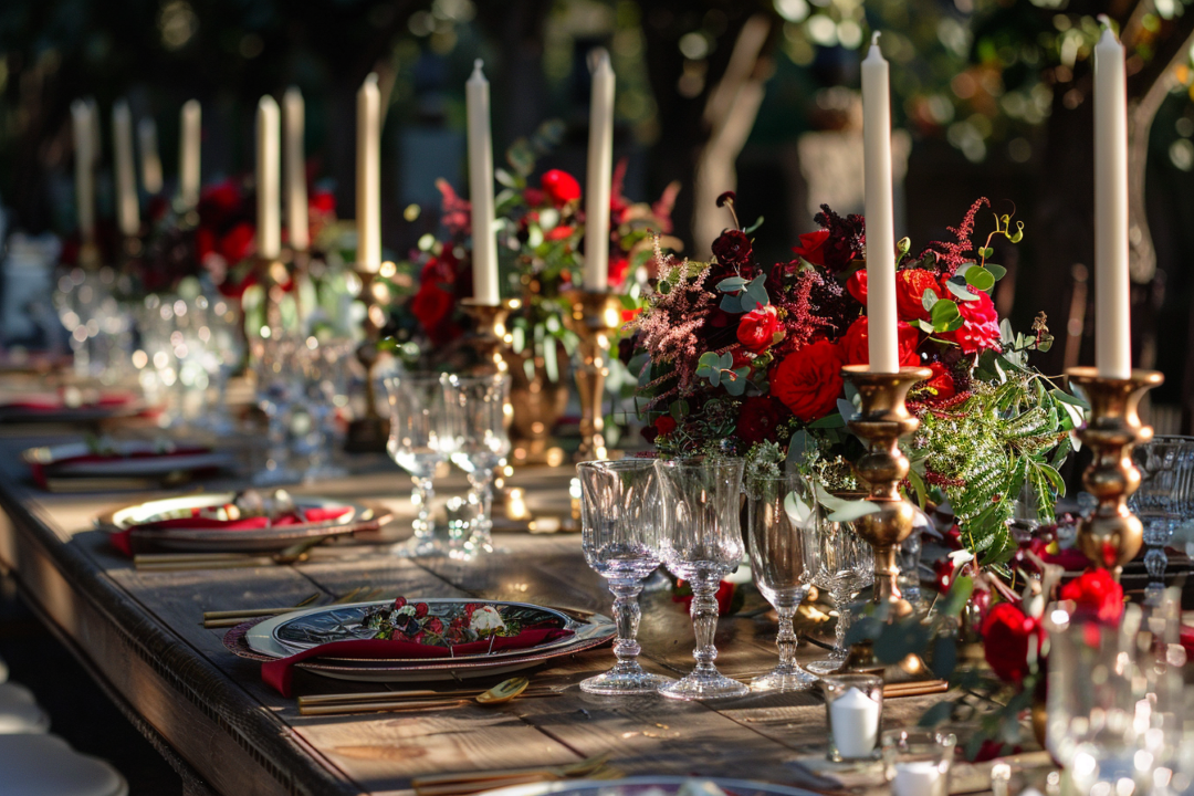 comment dresser table d emariage champetre 3 